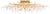 Transitional Currey & Company Forest Light Semi-Flush For Sale - Image 3 of 5