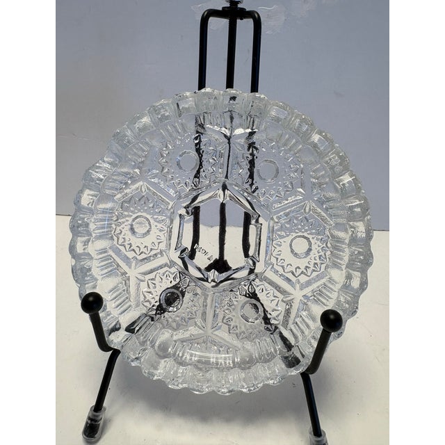 Mid 20th Century Italian Mid-Century Pressed Glass Ashtray or Catchall, C. 1950s For Sale - Image 5 of 8
