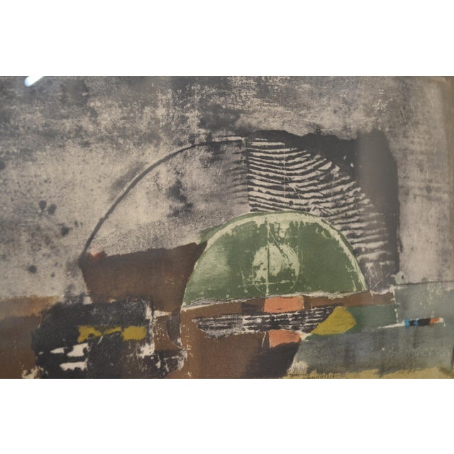 Mid 20th Century Mid Century Johnny Freidlaender Abstract Etching For Sale - Image 5 of 8