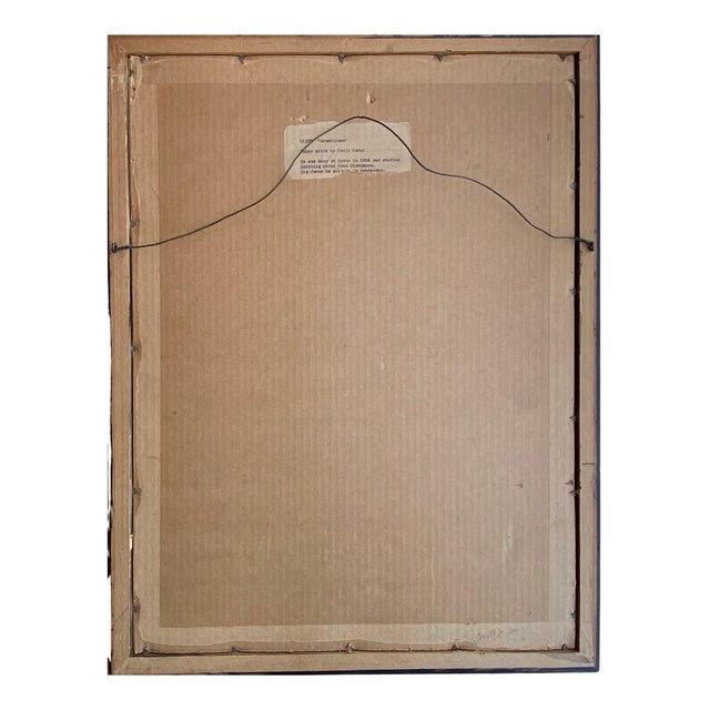 Printmaking Materials Mid 20th Century Japanese Woodblock Print by Kenji Kawai Mid Century Art For Sale - Image 7 of 8