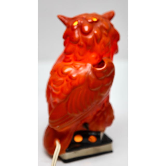 1930s Owl Perfume Lamp by Carl Scheidig, Germany, 1930s For Sale - Image 5 of 9