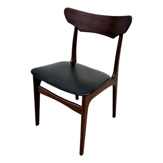 1960s Mid-Century Modern Danish Teak Chair by Schiønning & Elgaard for Randers Møbelfabrik For Sale