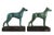 Art Deco 1930s Art Deco Bronze Great Dane Bookends- a Pair For Sale - Image 3 of 6