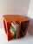 Orange Record Stand from Schweizer Design For Sale - Image 9 of 11