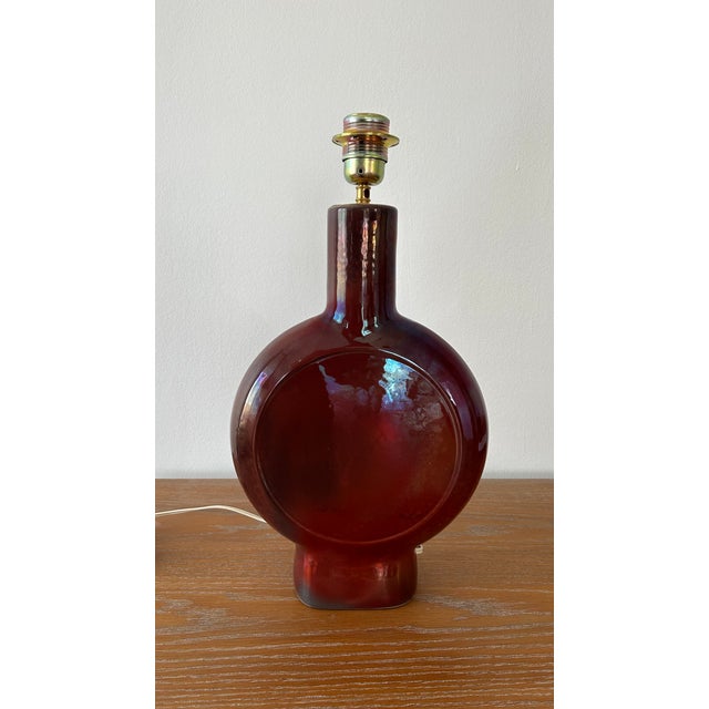 Ceramic Ceramic Lamp by Joachim, France, 1972 For Sale - Image 7 of 11