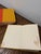 Paper Vintage Citrus Monochromatic Hardcover Book Stack - Set of 3 - Tangerine Orange & Lemon Yellow - Mid-Century Nyc Counterculture Decor For Sale - Image 7 of 12