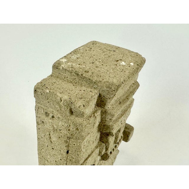 Antique Aztec Rain and Water God Tlaloc Sculpture For Sale - Image 6 of 12