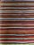 Red Vintage Striped Kilim | Modern Anatolian Flatweave| 6'x10' For Sale - Image 8 of 8