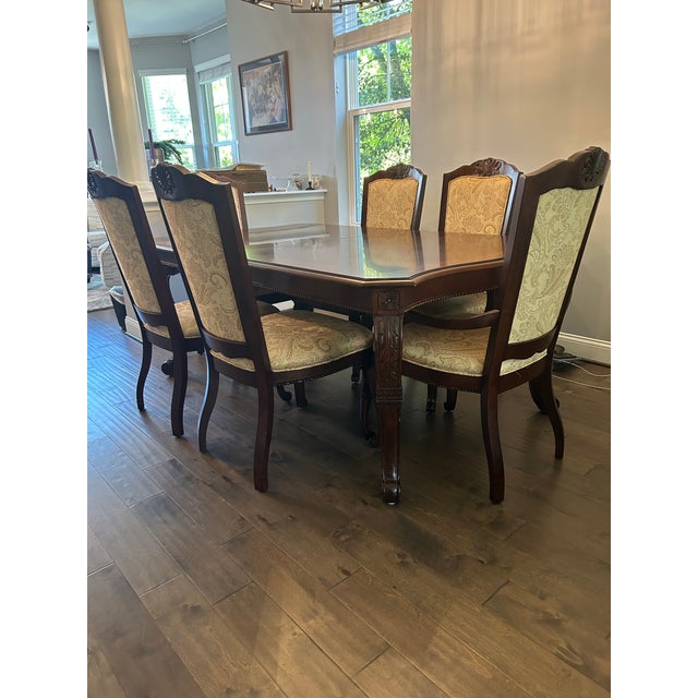 Bassett Dining Table Set of 10 For Sale - Image 9 of 12