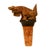 ANRI Antique Italian Anri Hand-Carved Wood Terrier - Mechanical Movement Bottle Stopper For Sale - Image 4 of 9