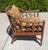 Late 20th Century Authentic McGuire Lounge Chair, New Lee Jofa Cushions For Sale - Image 5 of 17