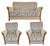 Art Deco Sofa and Armchairs, Set of 3 For Sale - Image 11 of 11