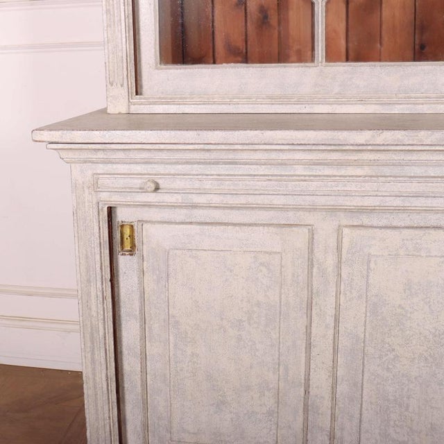 English Glazed Kitchen Cabinet For Sale - Image 5 of 15