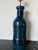 Blue 1960s Mid-Century Modern Bitossi Style Blue Glazed Ceramic Table Lamp For Sale - Image 8 of 14