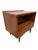Brown Mid-Century Modern Broyhill Sculptra Walnut Nightstands - Set of 2 - Refinished! For Sale - Image 8 of 11