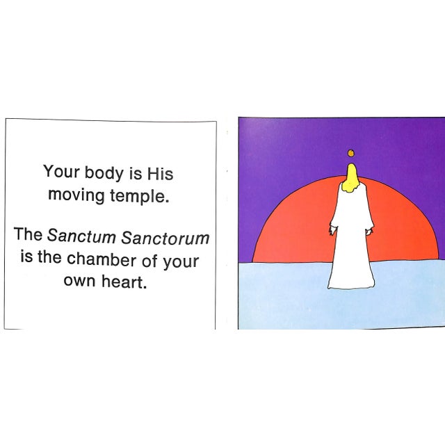 Traditional "God, With the Words of Swami Sivananda, Himalayas" 1970 Max, Peter For Sale - Image 3 of 9