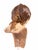 Polychrome Ceramic Head of Woman Sculpture, Italy, 18th Century For Sale - Image 5 of 6