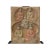 This is a handmade Chinese accent decorative tabletop plaque display. It is made of clay with a relief motif of buddhas...