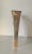 Contemporary Full Gilt Metal Ribbed Top Modern Contemporary Flat Vase For Sale - Image 3 of 6
