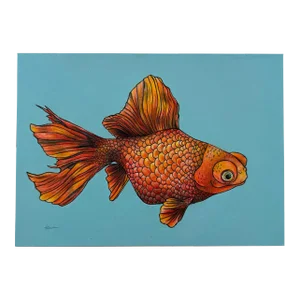 Goldie by Tara Connelly Original Art on Paper
