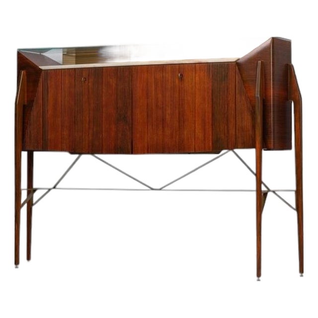 Bar Cabinet by Vittorio Dassi for La Permanente Mobili Cantù, Italy, 1950 For Sale