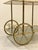 Faux Bamboo & Brass Bar Trolley from Maison Bagues, 1970s For Sale - Image 13 of 16