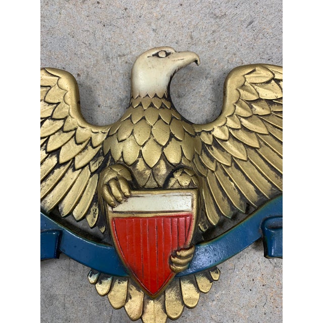MidCentury Modern Sexton Eagle Plaque Wall Hanging Usa Chairish