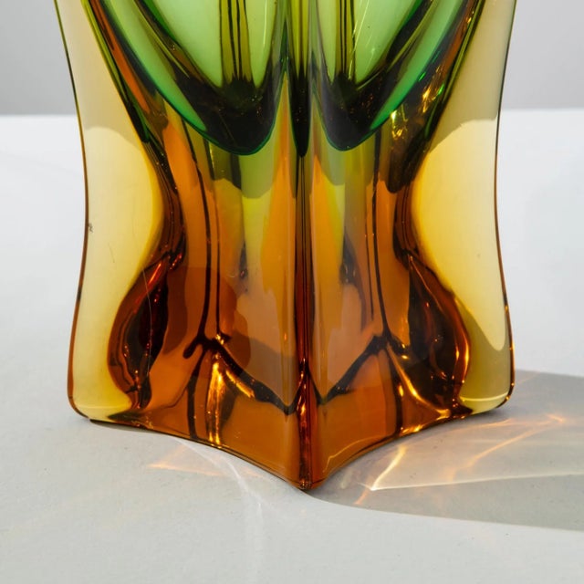 1960s Italian Murano Glass Vase For Sale - Image 10 of 10