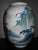 Monumental Chinoiserie Botanical Japanese Scenic Baluster Vase With Calligraphy Signature For Sale - Image 10 of 16