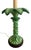 Vintage Glazed Palm Tree Lamp With Shade For Sale In Miami - Image 6 of 10