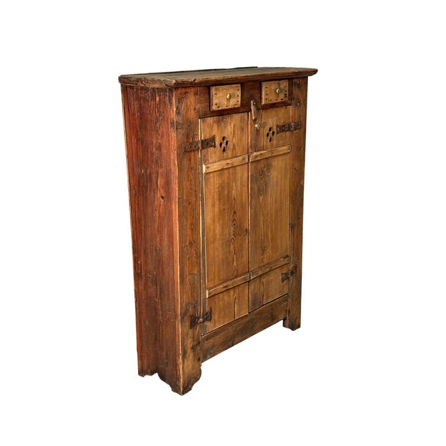 Rustic Antique Larch Buffet, 1800 For Sale - Image 3 of 4
