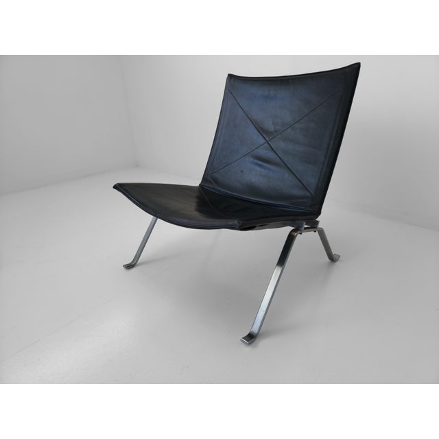 PK22 Lounge Chair by Poul Kjærholm for Fritz Hansen, Denmark, 1993 For Sale - Image 6 of 12