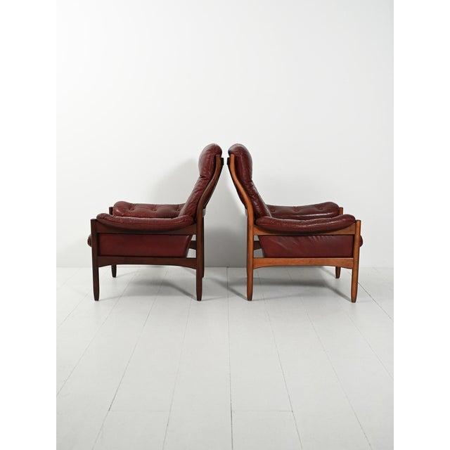 Hoffman Armchairs by Gunnar Kentemöller for Göte Möbler, Sweden, 1970s For Sale - Image 16 of 16