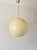 Vintage Modulo S40 Amber Murano Ceiling Lamp by Toso - Massari for Leucos, 1990s For Sale - Image 12 of 16