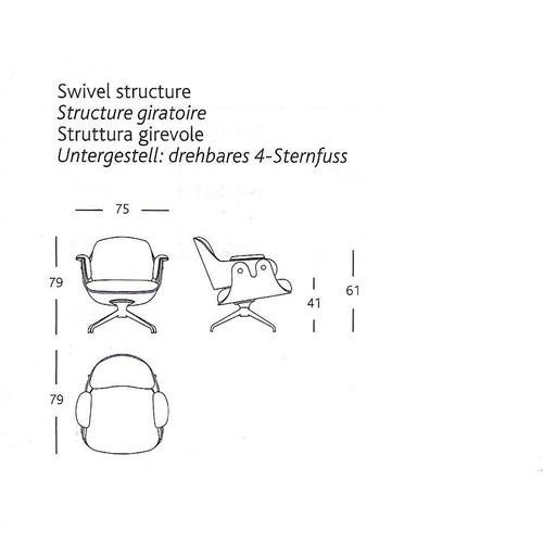 Pink Oak and Fuchsia Upholstery Low Lounge Chair by Jaime Hayon For Sale - Image 8 of 11