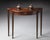 Traditional Chester Cherry Demilune Console Table For Sale - Image 3 of 4