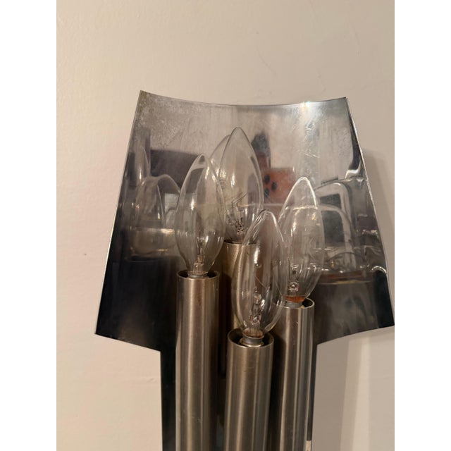 French 1960s Maison Charles Mid Century Wall Light For Sale In New York - Image 6 of 16