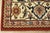 Mahal Rug 9' X 12'5' Red Wool Traditional Hand-Knotted Oriental Carpet For Sale - Image 12 of 15