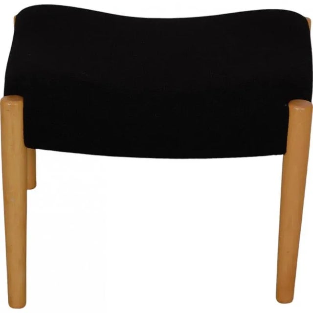 Circle Ottoman by Nanna Ditzel For Sale - Image 3 of 10