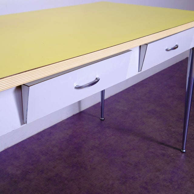 Vintage Formica Dining Table, 1960s For Sale - Image 13 of 18