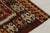 1940s 1940s Vintage Konya Kilim in Red, Beige-Brown and Orange Tribal Pattern For Sale - Image 5 of 9