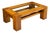 Coffee Table in Oak attributed to Giuseppe Rivadossi, Italy, 1970s For Sale