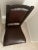 Vintage South Cone Trading Company Tall Back Leather and Wood Chair Spanish Colonial Western Style Mint Condition. For Sale - Image 13 of 14