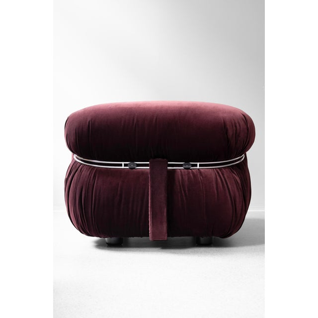Vintage Soriana Lounge Chair by Afra & Tobia Scarpa for Cassina, 1970s For Sale - Image 3 of 13