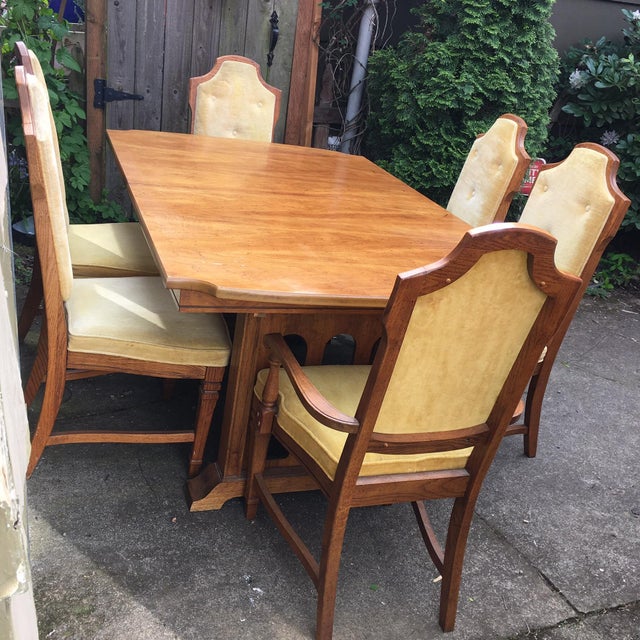 1960s Bassett MidCentury Dining Set Chairish