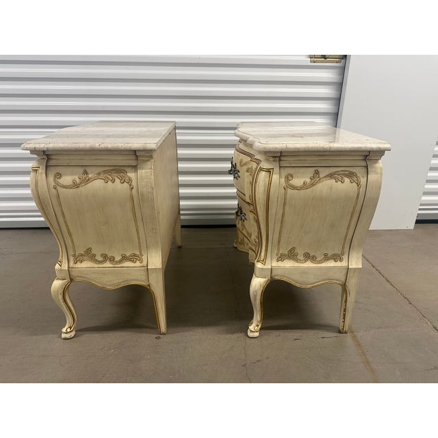 1960s William A. Berkey Furniture Co. For John Widdicomb Nightstands - A Pair For Sale - Image 13 of 15