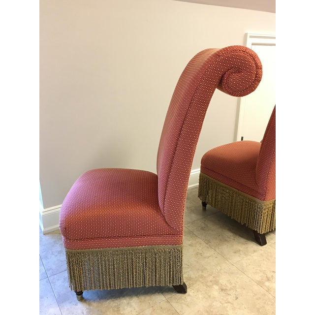 Metal Lillian August "Carlyle" Chairs - Set of 2 For Sale - Image 7 of 10