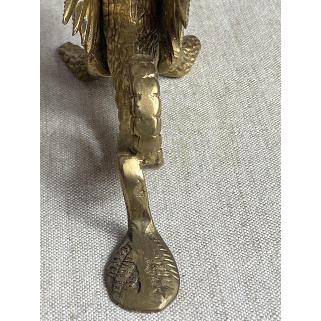 Vintage Bronze Chimera Candlesticks, 1920s, Set of 2 For Sale - Image 14 of 18