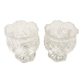 Pair of Waterford Lismore 1970s Votives For Sale