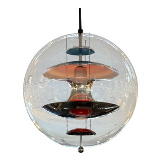 Verner Panton for VerPan Vp Globe Suspension Lamp For Sale